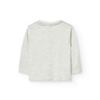 T-shirt manica lunga mélange