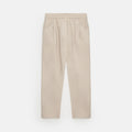 Pantaloni forma carota Topo