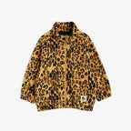 Felpa in pile leopardato