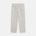 Pantalone chino con stampa mela topo