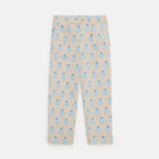 Pantalone chino con stampa mela topo