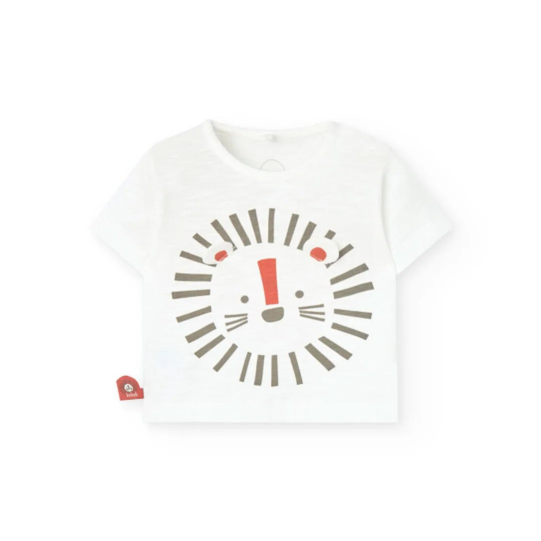 Completo t-shirt mezza manica con pantaloncino stampato