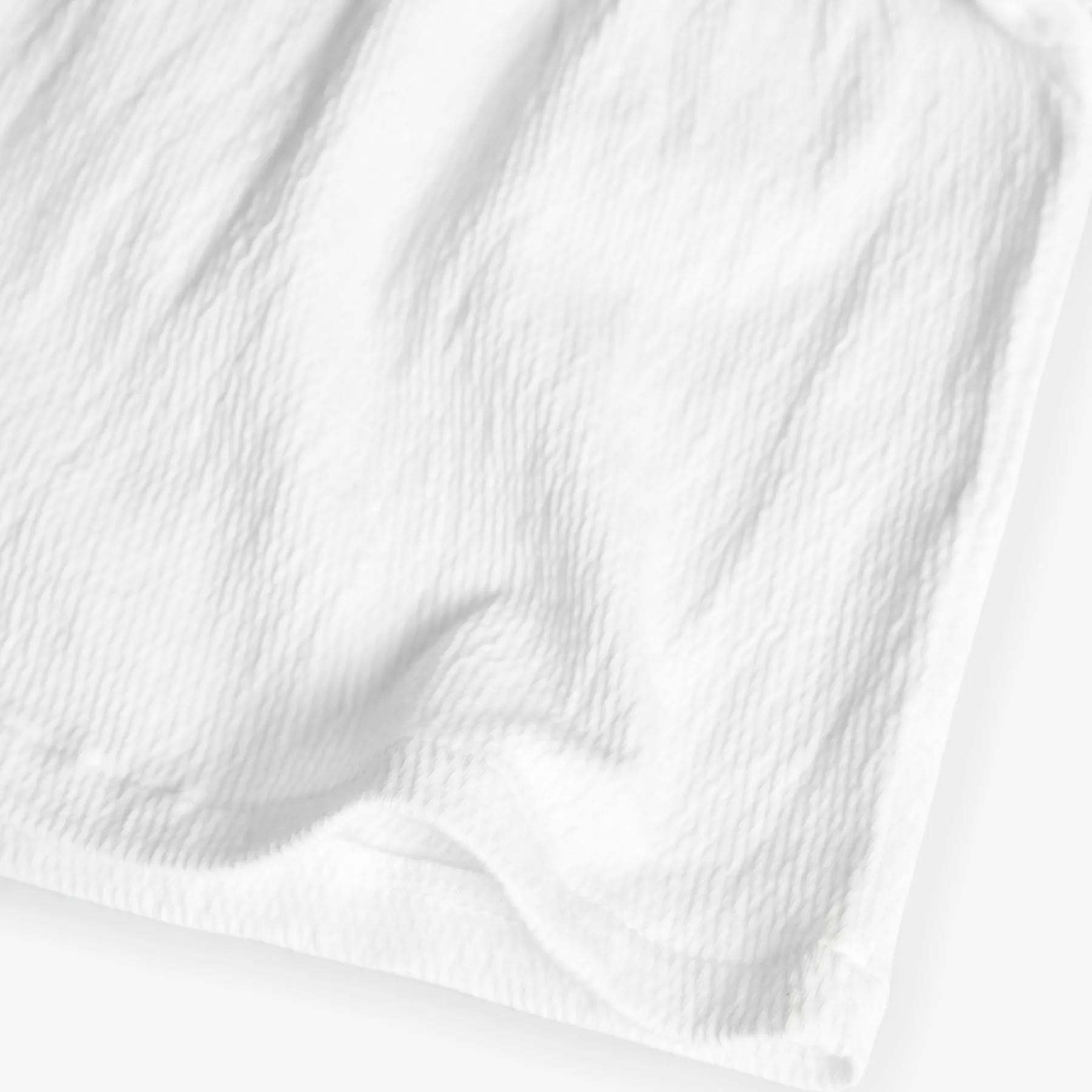 T-shirt giromanica con fiori 3D bianco