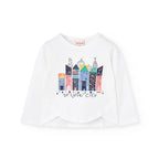 Maglietta manica lunga ‘bright city’