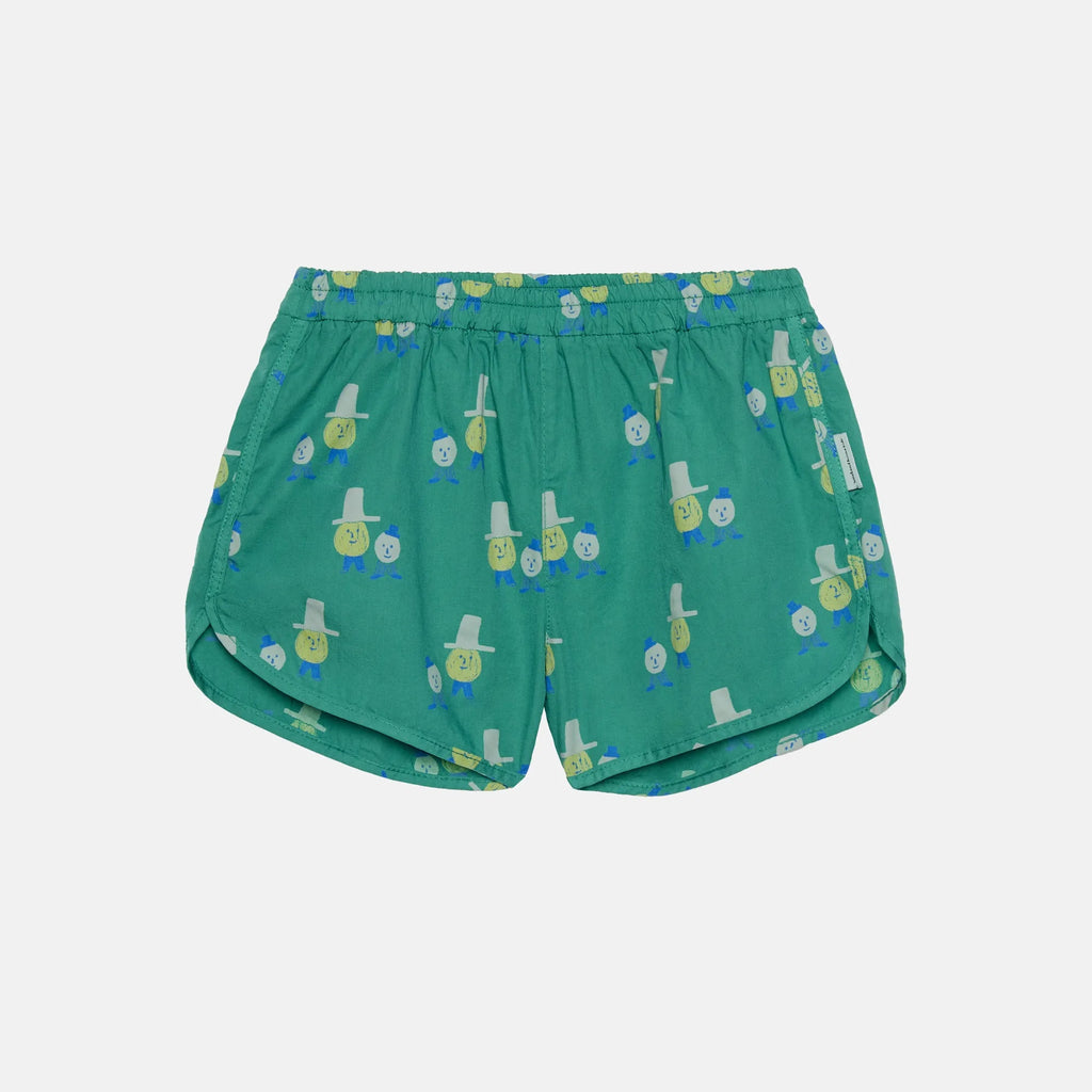 Pantaloncini stampa Guest all over verde