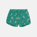 Pantaloncini stampa Guest all over verde
