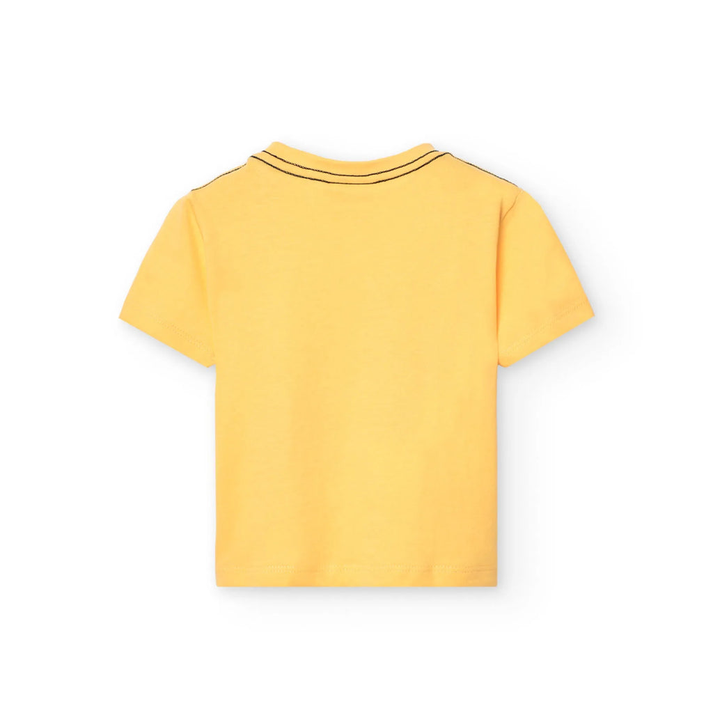 T-shirt mezza manica tucano giallo