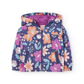 Felpa con cappuccio e tasche frontali viola