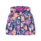 Felpa con cappuccio e tasche frontali viola