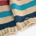 Maglione girocollo bambino righe colorate