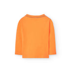 T-shirt manica lunga arancione