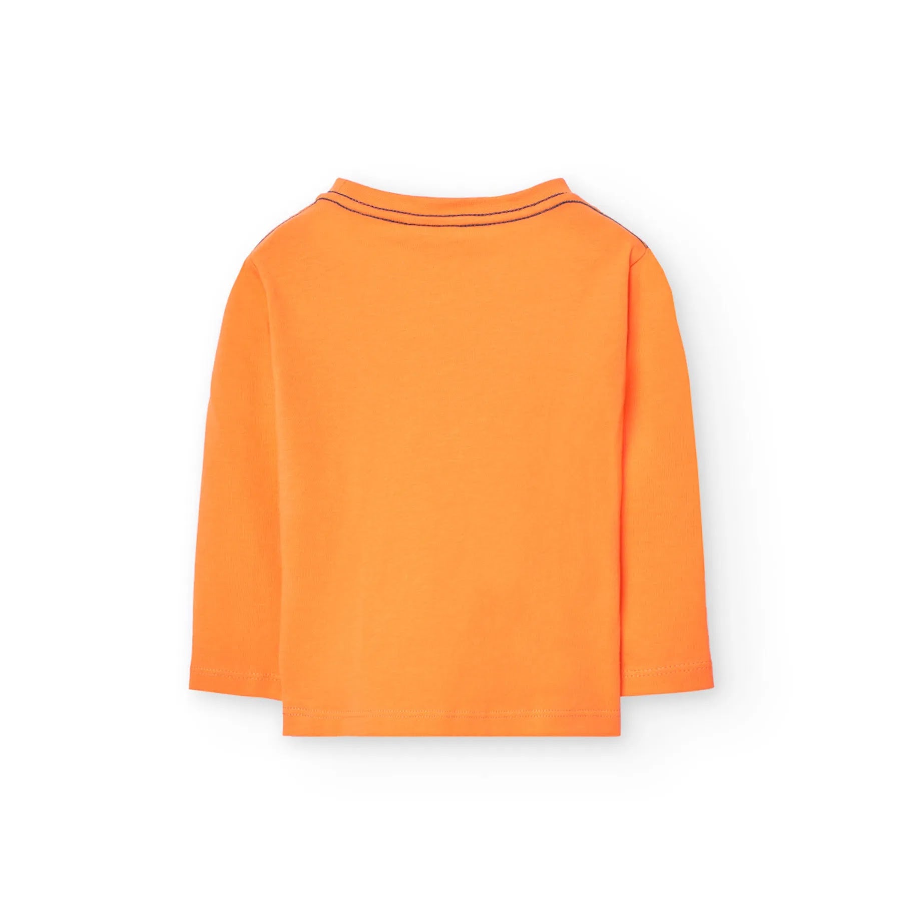 T-shirt manica lunga arancione