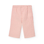 Pantaloni a righe terraccotta