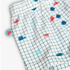 Completo t-shirt mezza manica e pantaloncino granchio