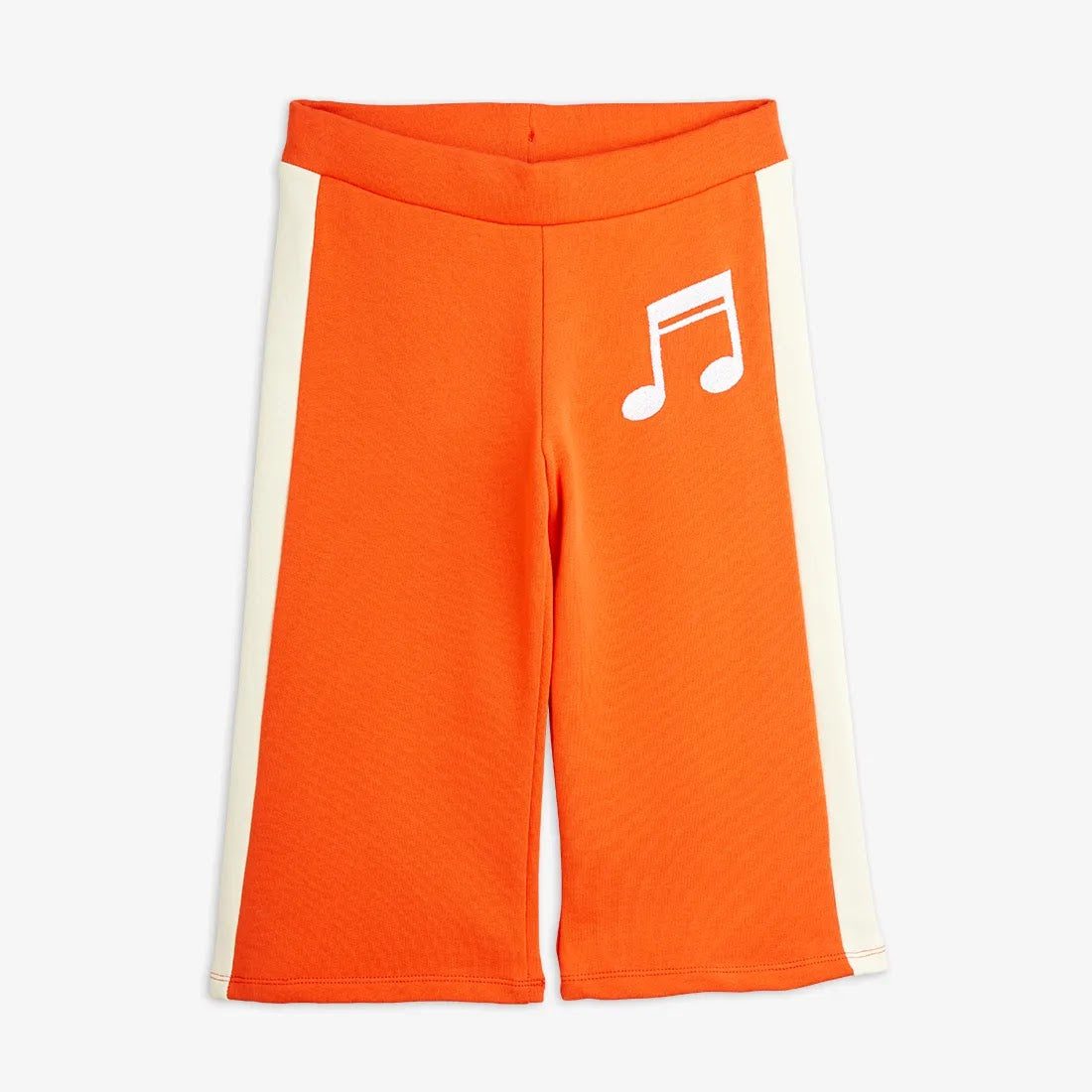 Pantalone tuta a palazzo Note arancio