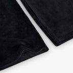 Pantaloni velluto a palazzo nero