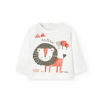 Completo t-shirt manica lunga e pantaloni lunghi mussola