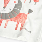 Completo t-shirt manica lunga e pantaloni lunghi mussola
