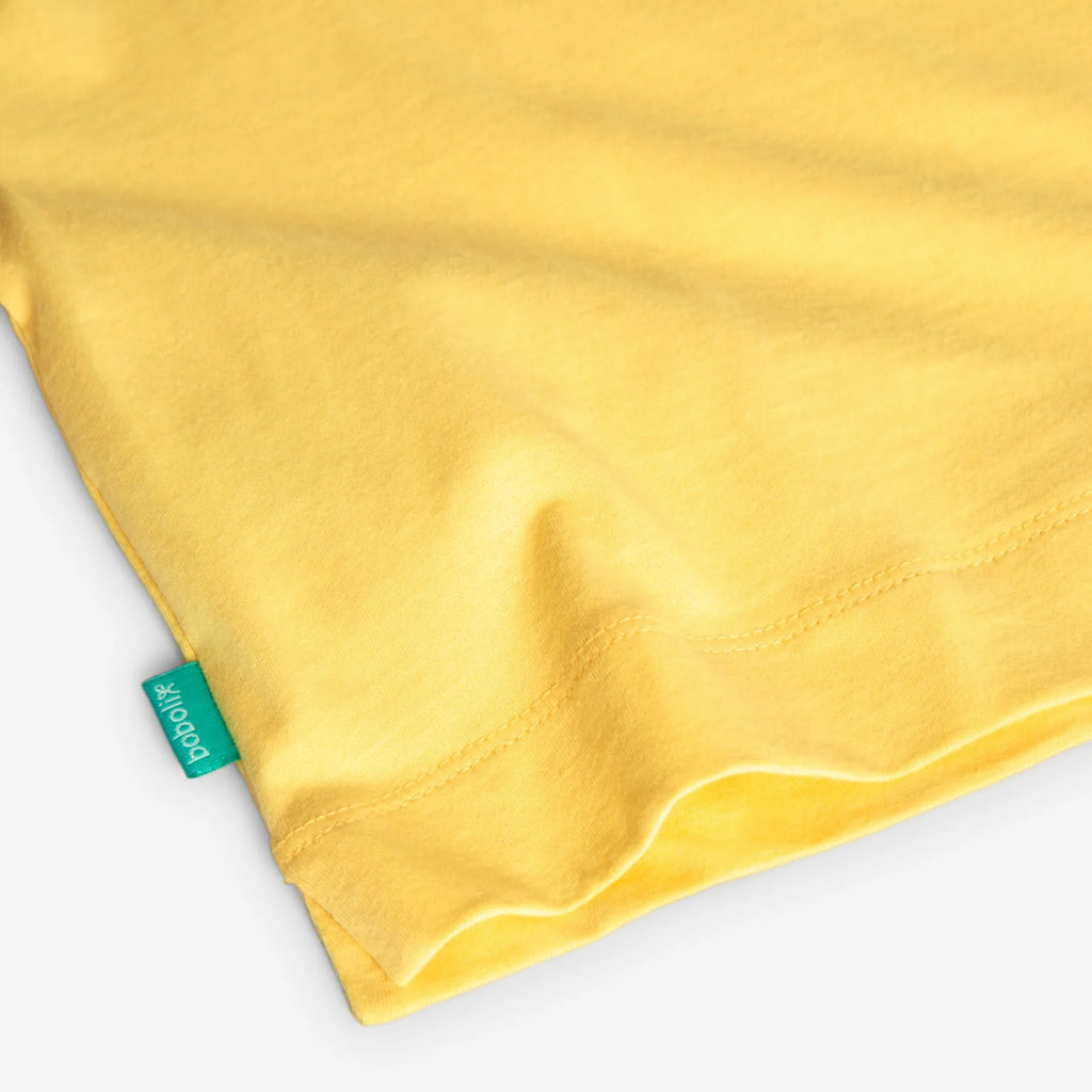 T-shirt mezza manica gialla summer