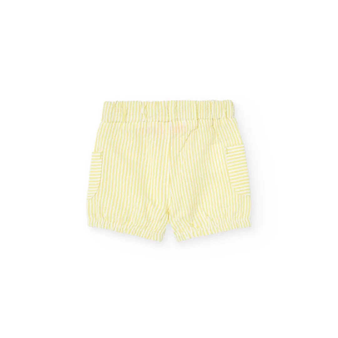 Completo t-shirt mezza manica e pantaloncino coccodrillo