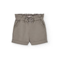 Shorts kaki vita a sacchetto