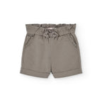 Shorts kaki vita a sacchetto