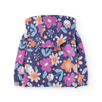 Felpa con cappuccio e tasche frontali viola