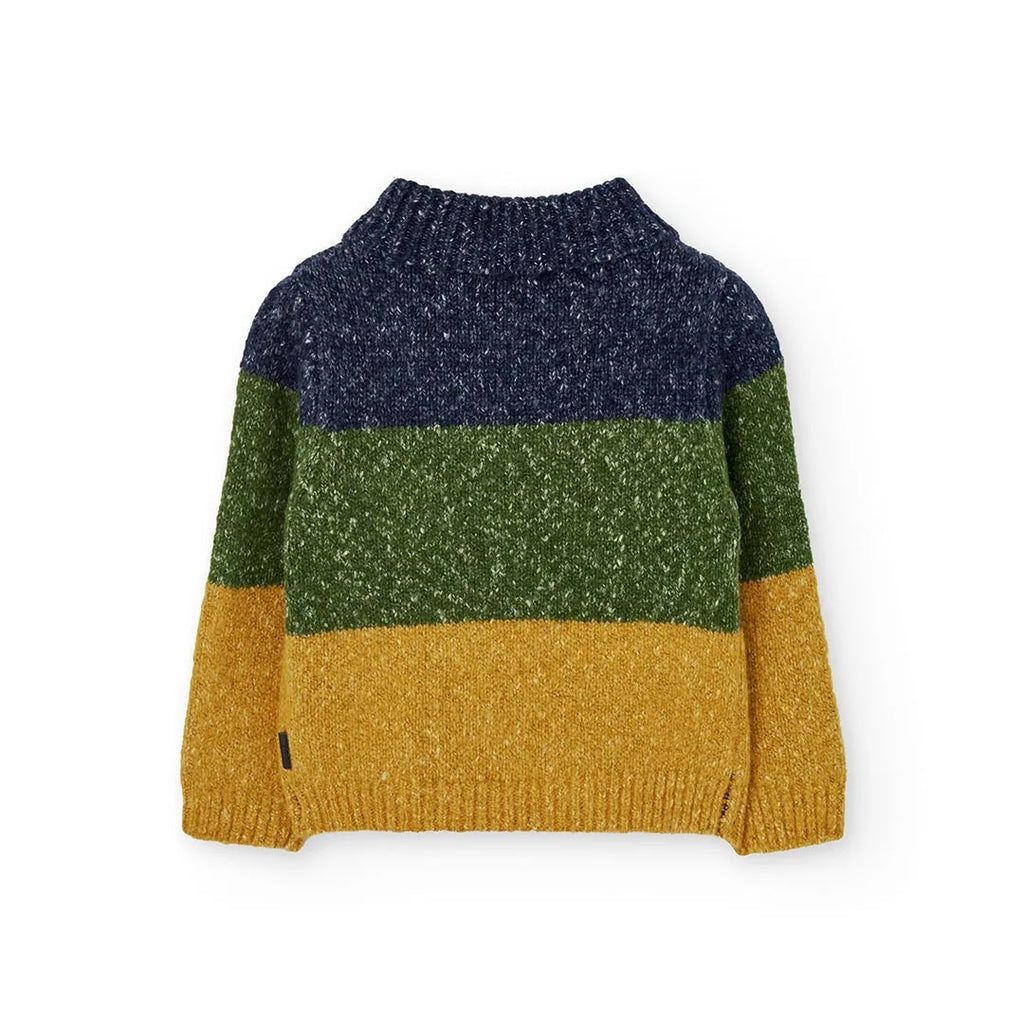 Maglione bambino collo a barca