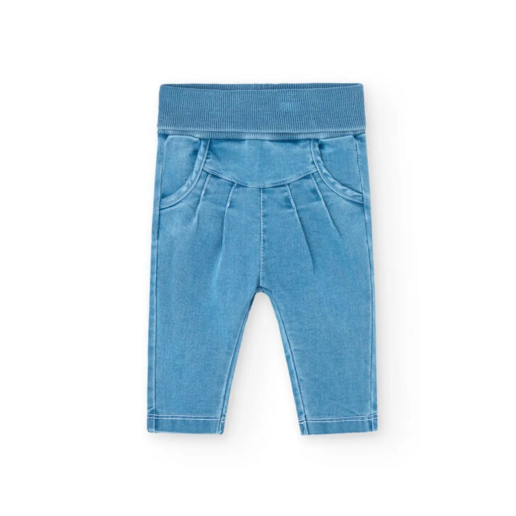 Completo t-shirt manica lunga e pantaloni jeans lunghi
