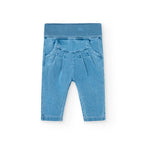 Completo t-shirt manica lunga e pantaloni jeans lunghi