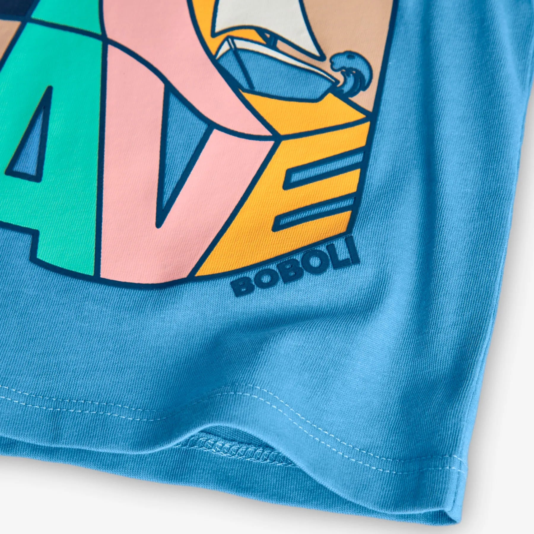 T-shirt mezza manica great wave