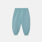 Pantaloni della tuta per bambini con elefante verde
