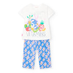 Completo mezza manica e leggings vitamins