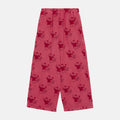 Pantaloni dritti gatto all over