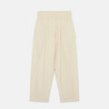 Pantalone carota velluto a coste chiaro