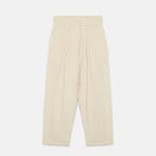 Pantalone carota velluto a coste chiaro
