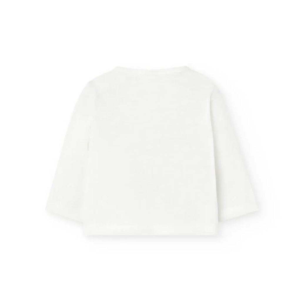 Completo t-shirt manica lunga e pantaloni lunghi mussola