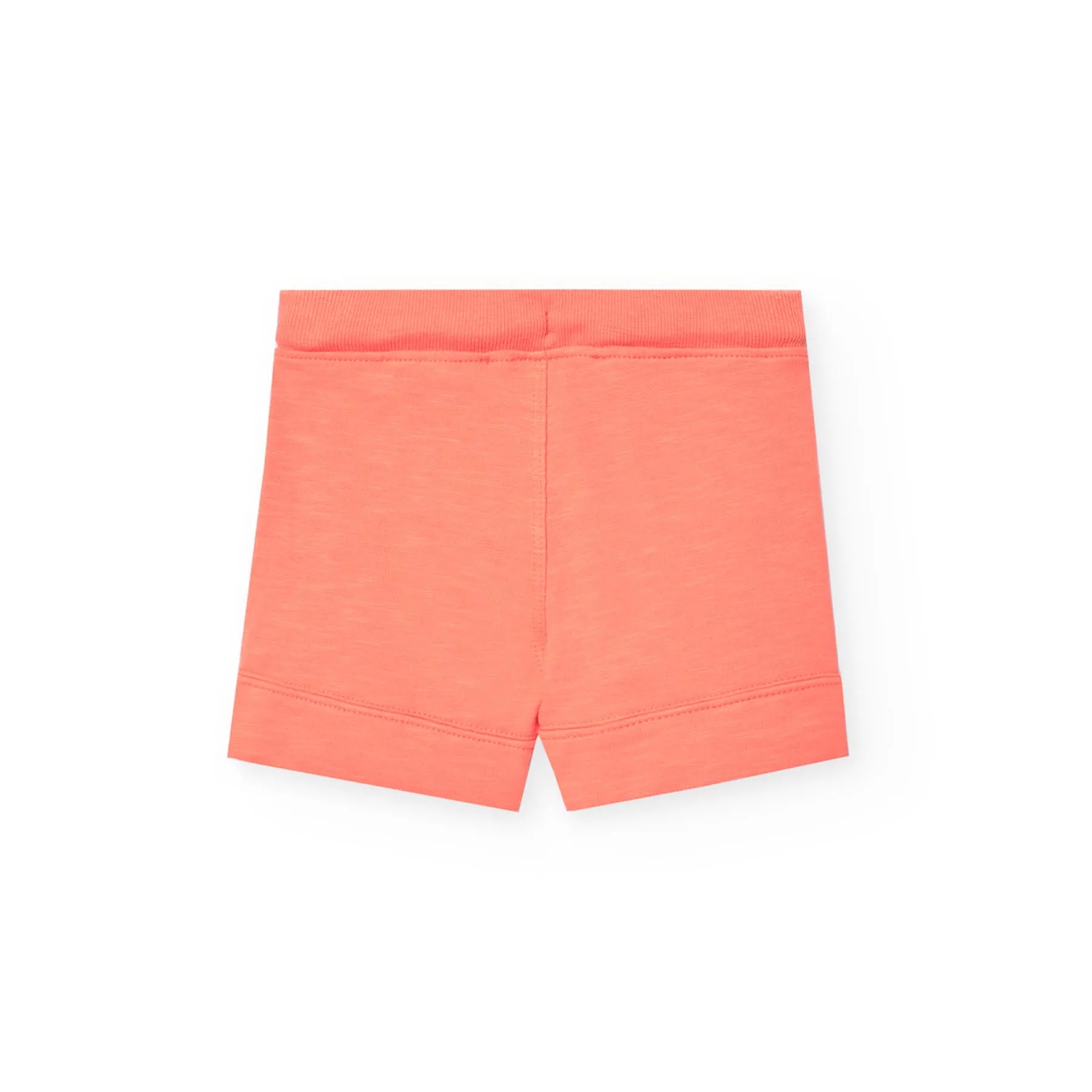Shorts in felpa leggera arancio