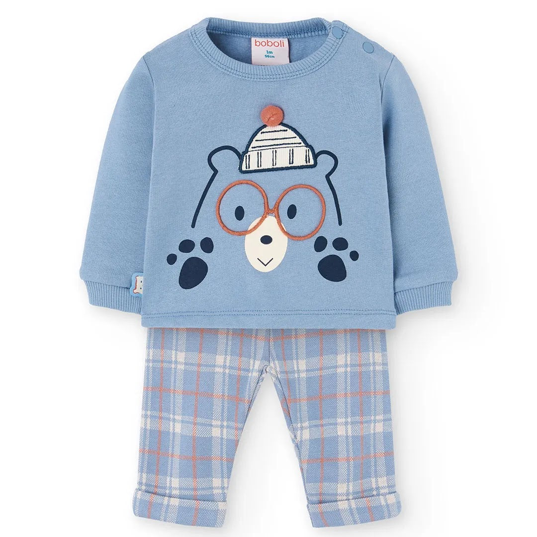 Completo maglia e pantalone orsetto