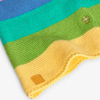 Cardigan tricot a righe