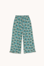 Pantaloni stampa White Bouquet
