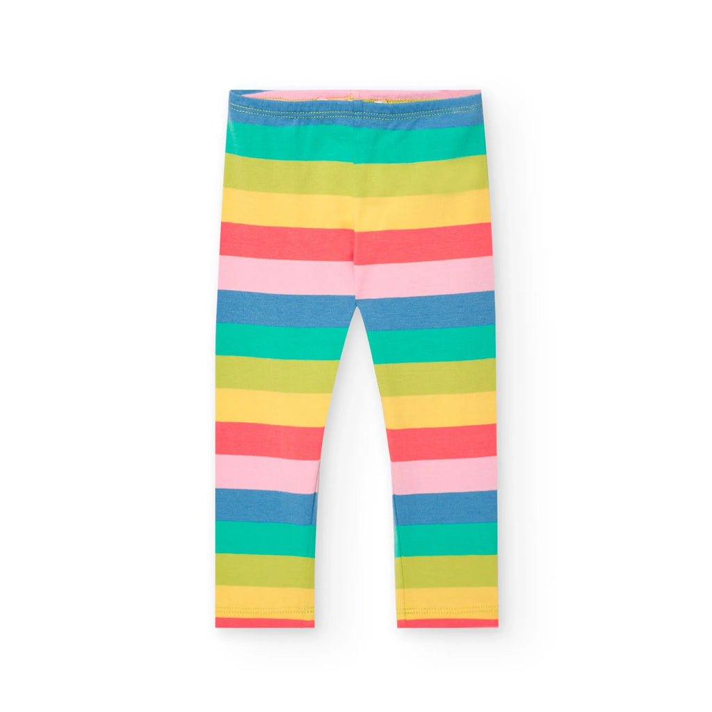 Leggings millerighe toni vivaci