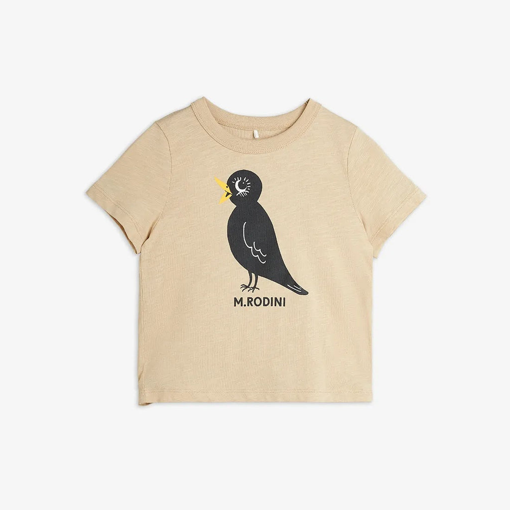 T-shirt mezza manica Merlo beige