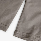 Pantaloni kaki sacchetto con decorazioni