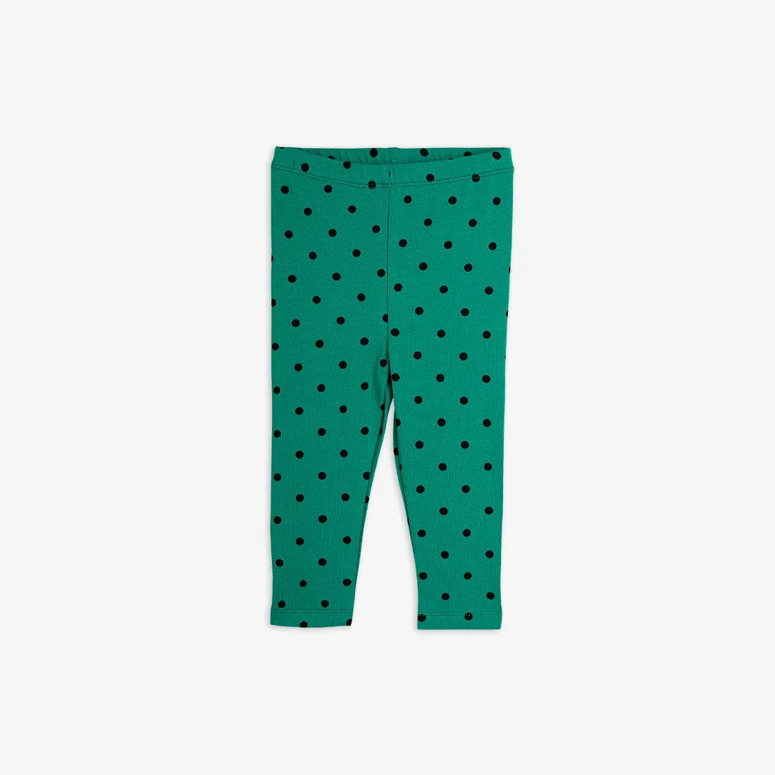 Leggings a pois verde