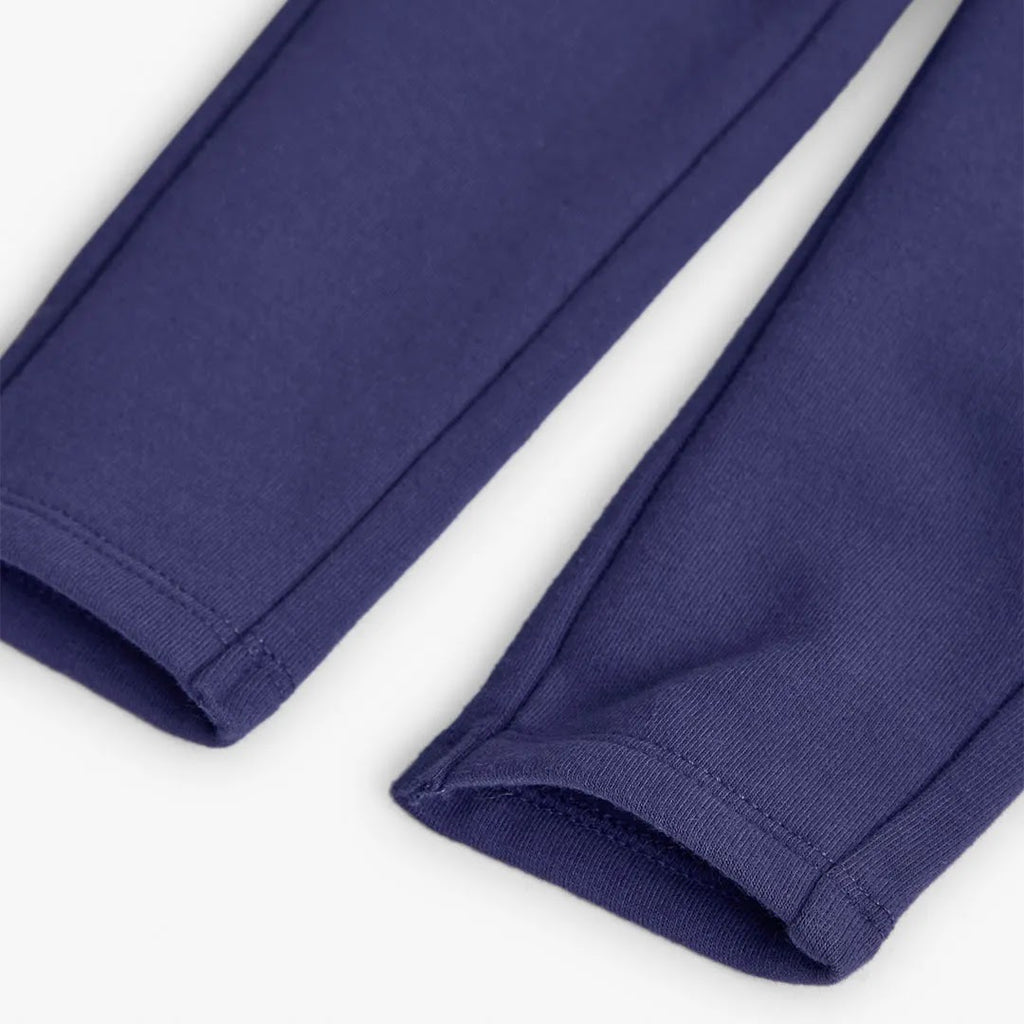 Leggings felpati bambina viola