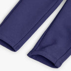 Leggings felpati bambina viola