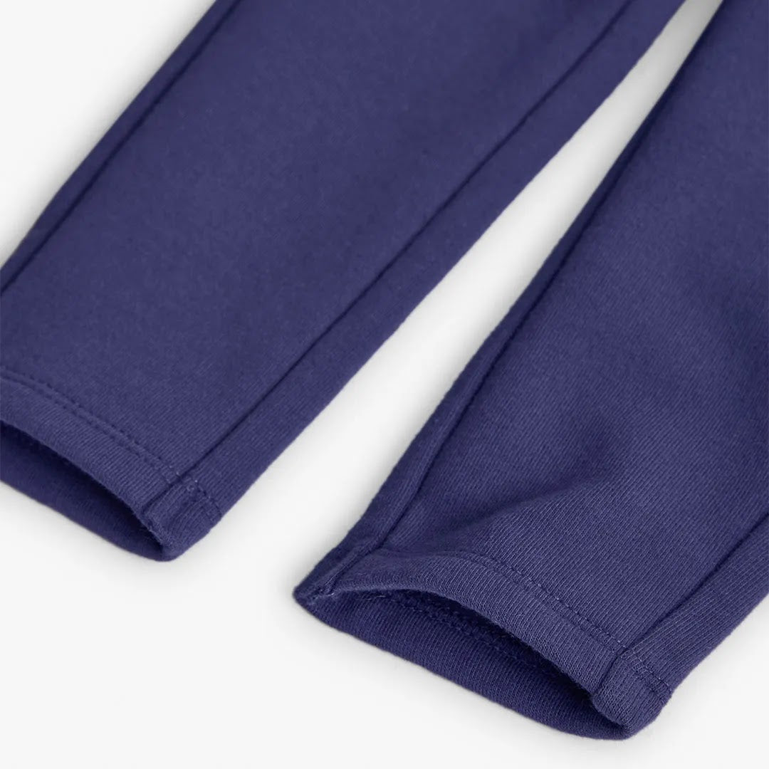 Leggings felpati bambina viola