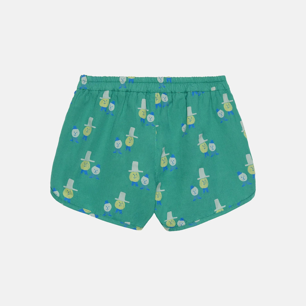 Pantaloncini stampa Guest all over verde