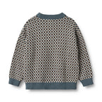 Maglione girocollo jacquard Flores